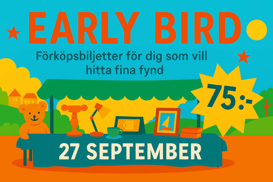 Early Bird - Superfynda den 27 september!