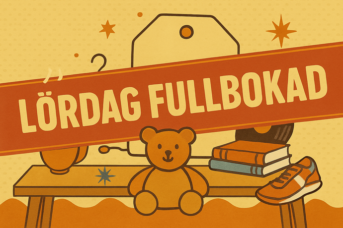 Loppisbord - Lördagen 27 september