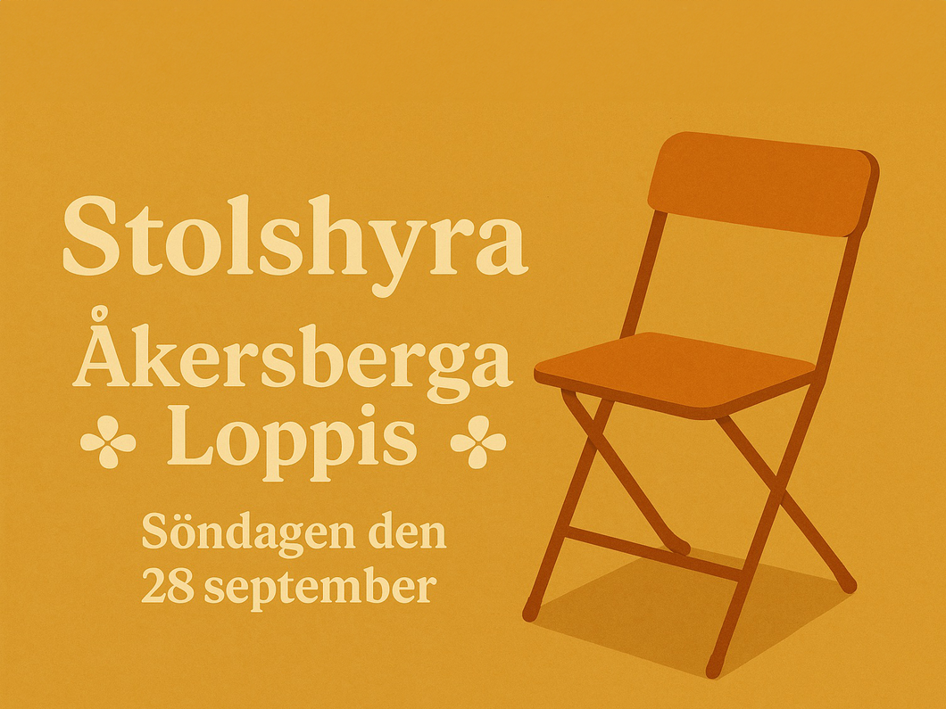 Stolshyra - Söndagen den 28 september